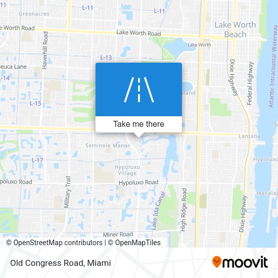 Mapa de Old Congress Road