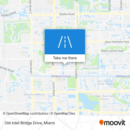 Old Inlet Bridge Drive map
