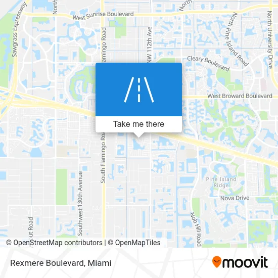 Rexmere Boulevard map