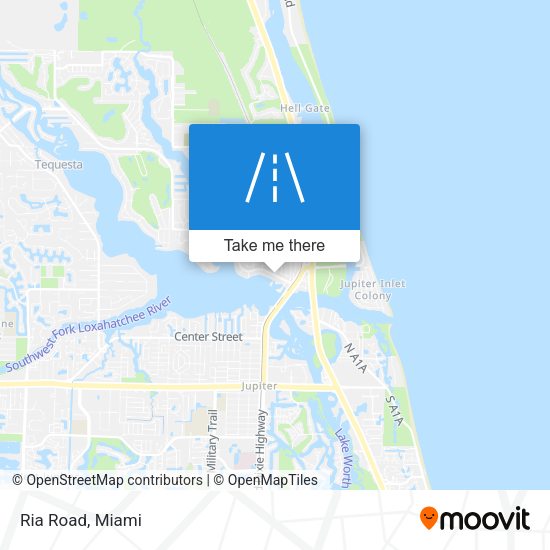 Mapa de Ria Road