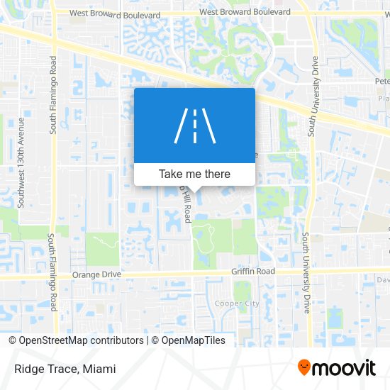 Ridge Trace map