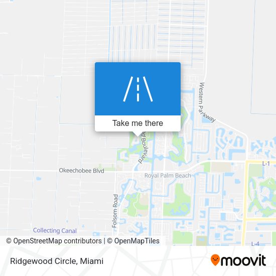 Mapa de Ridgewood Circle