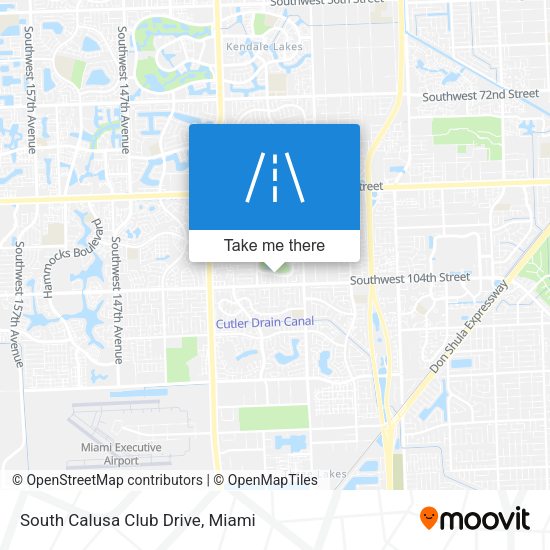 Mapa de South Calusa Club Drive