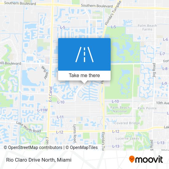Mapa de Rio Claro Drive North