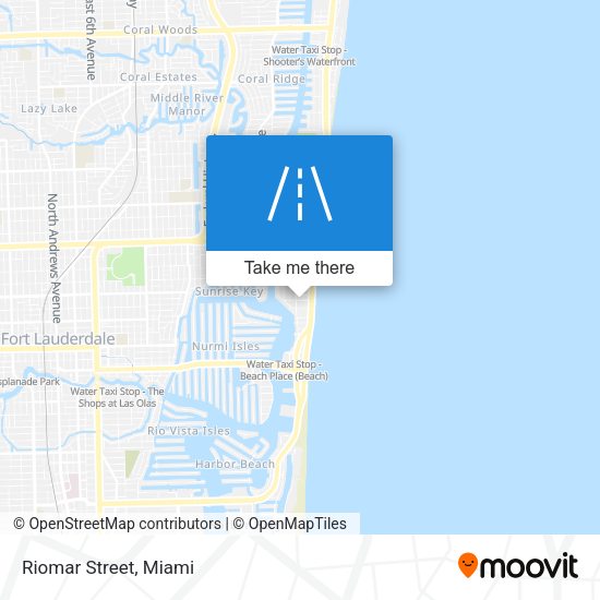 Mapa de Riomar Street