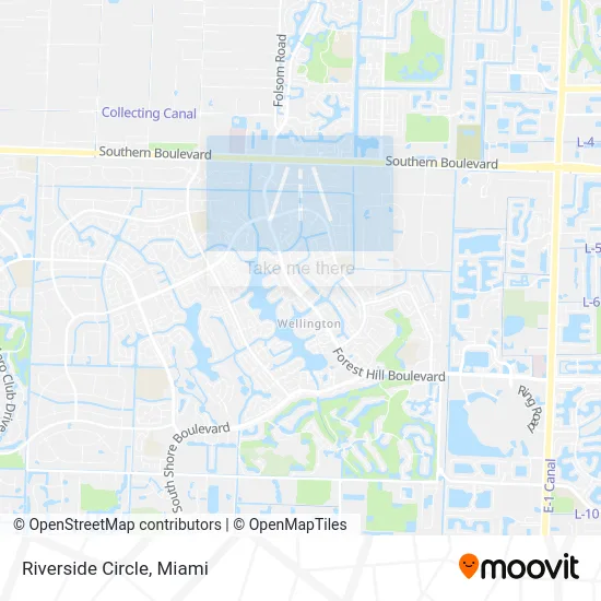 Riverside Circle map