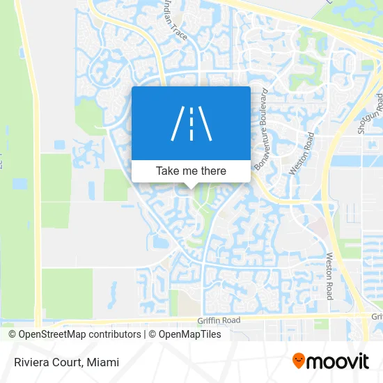 Riviera Court map