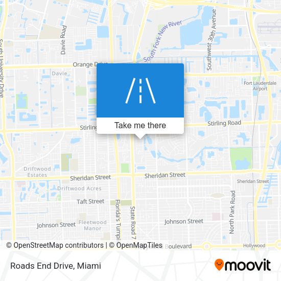 Mapa de Roads End Drive