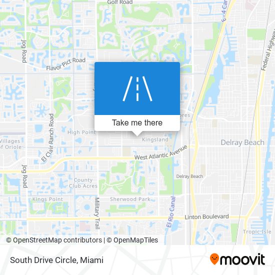 South Drive Circle map