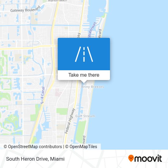 Mapa de South Heron Drive
