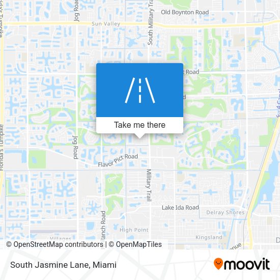 Mapa de South Jasmine Lane