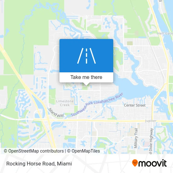 Rocking Horse Road map