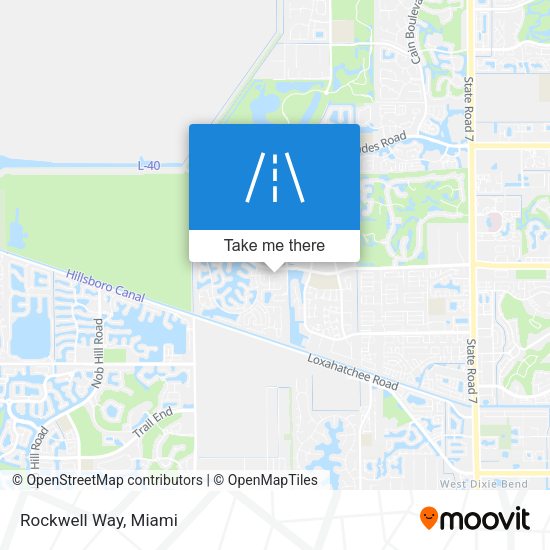 Rockwell Way map