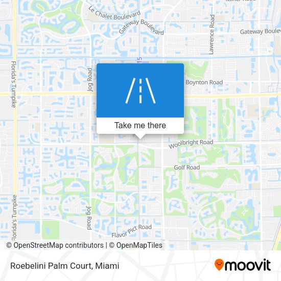 Mapa de Roebelini Palm Court