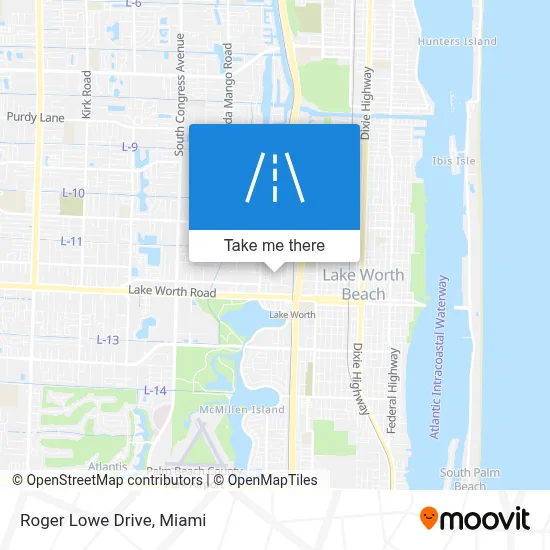 Roger Lowe Drive map