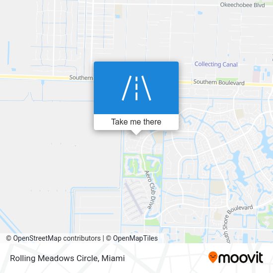 Rolling Meadows Circle map
