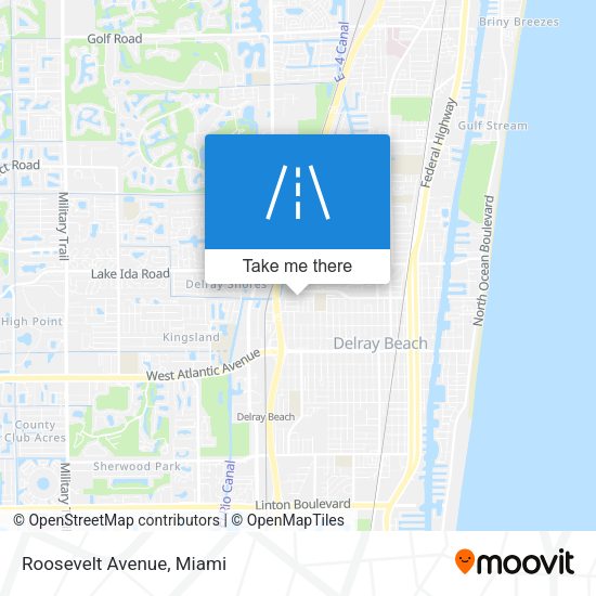 Mapa de Roosevelt Avenue
