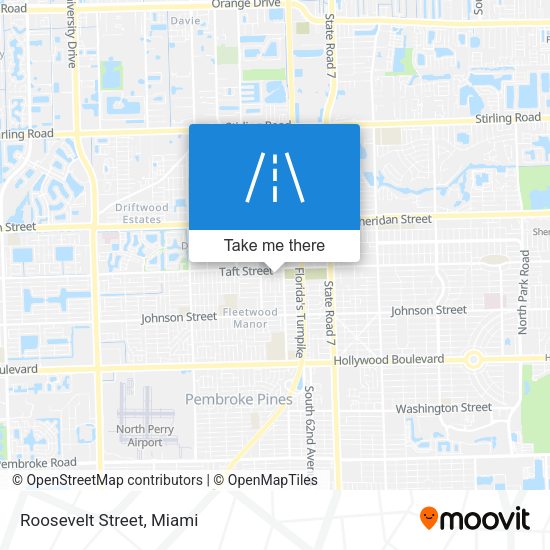 Mapa de Roosevelt Street