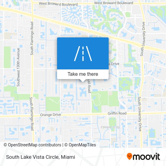 South Lake Vista Circle map