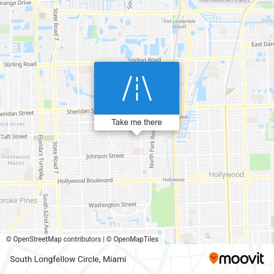 South Longfellow Circle map