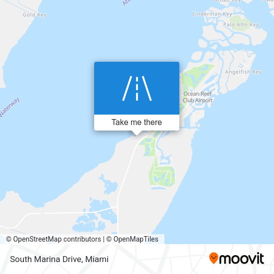 Mapa de South Marina Drive