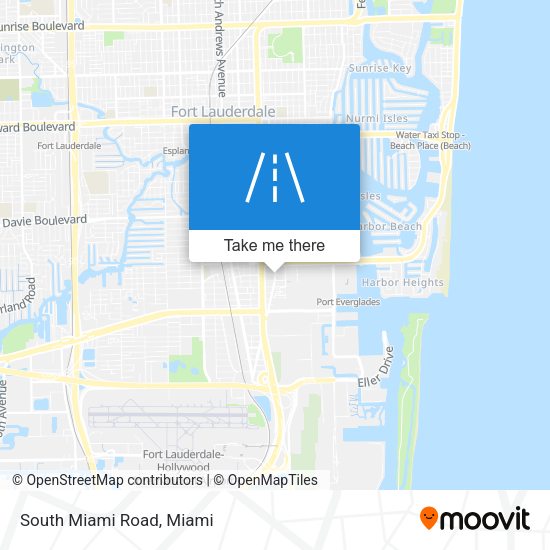 Mapa de South Miami Road