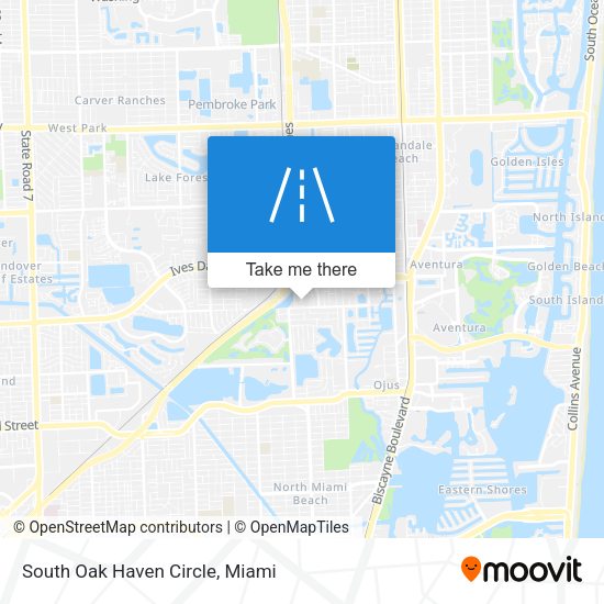 South Oak Haven Circle map
