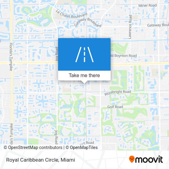 Royal Caribbean Circle map