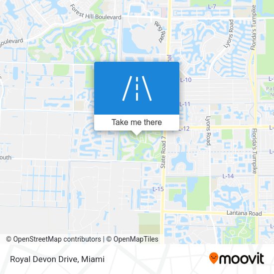 Mapa de Royal Devon Drive
