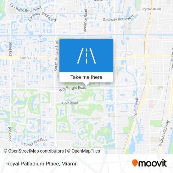 Royal Palladium Place map