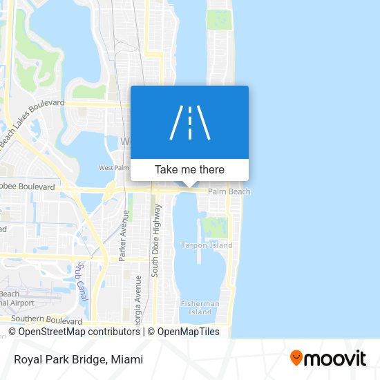 Mapa de Royal Park Bridge