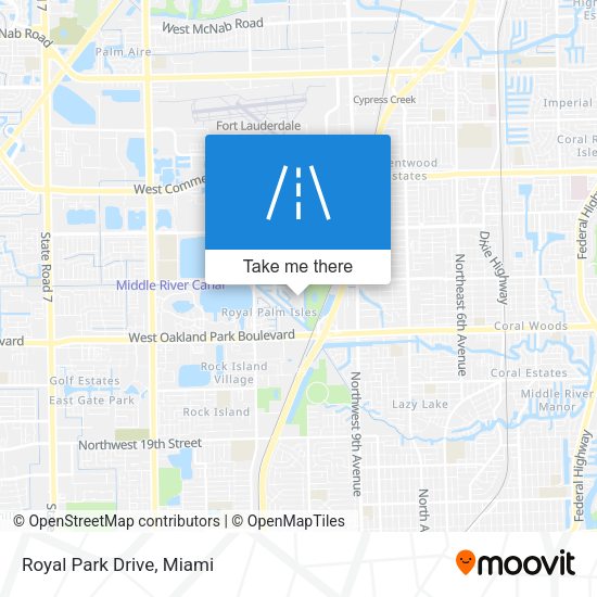 Mapa de Royal Park Drive