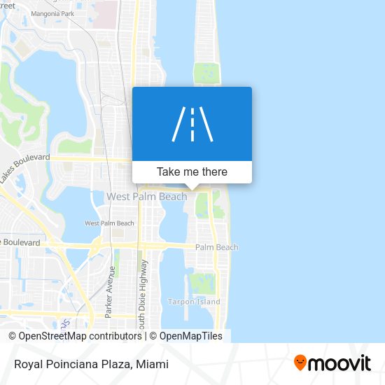 Royal Poinciana Plaza map