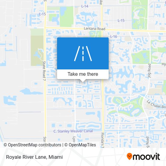 Mapa de Royale River Lane