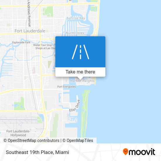 Mapa de Southeast 19th Place