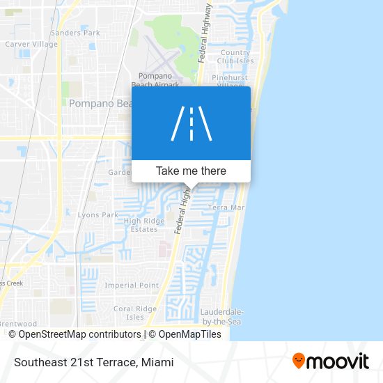 Mapa de Southeast 21st Terrace