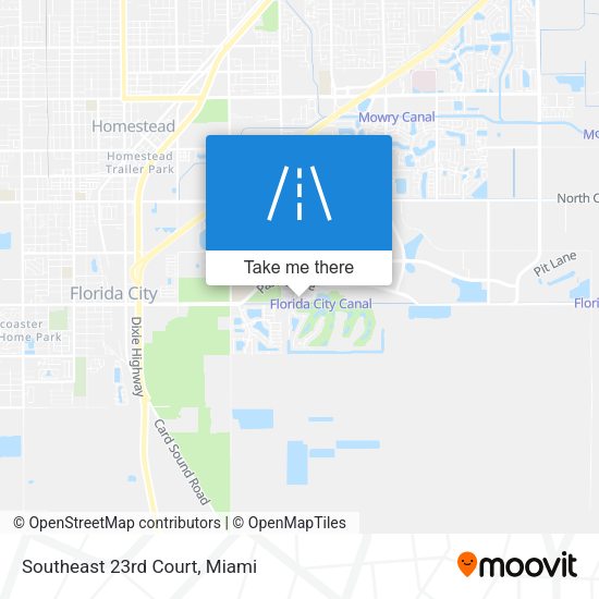 Mapa de Southeast 23rd Court