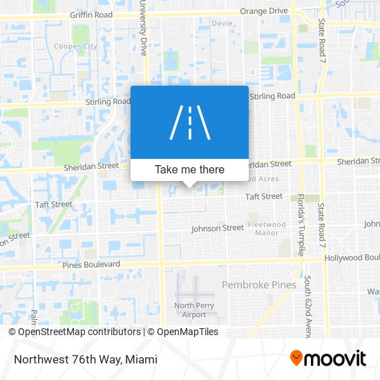 Mapa de Northwest 76th Way