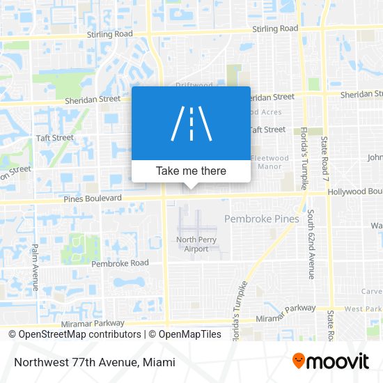 Mapa de Northwest 77th Avenue