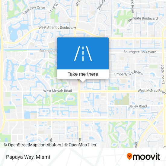 Mapa de Papaya Way