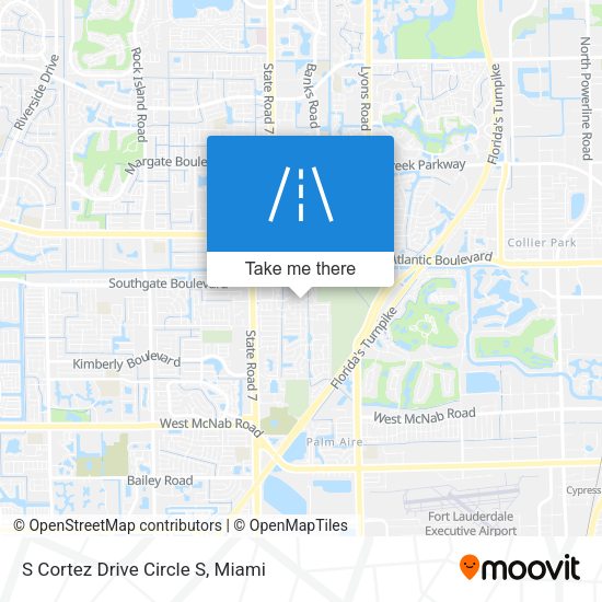 Mapa de S Cortez Drive Circle S