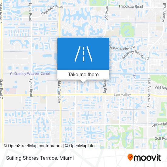 Mapa de Sailing Shores Terrace