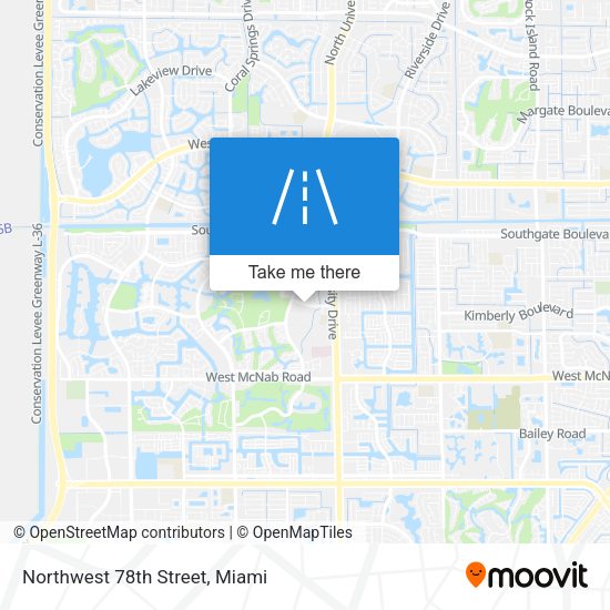 Mapa de Northwest 78th Street