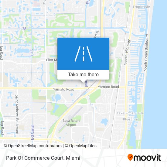 Mapa de Park Of Commerce Court