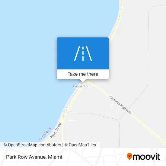 Park Row Avenue map