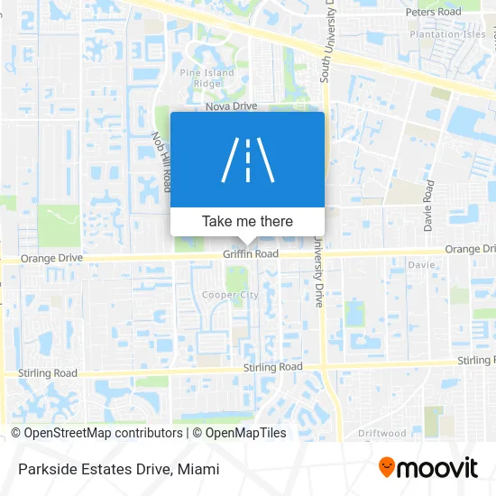 Parkside Estates Drive map
