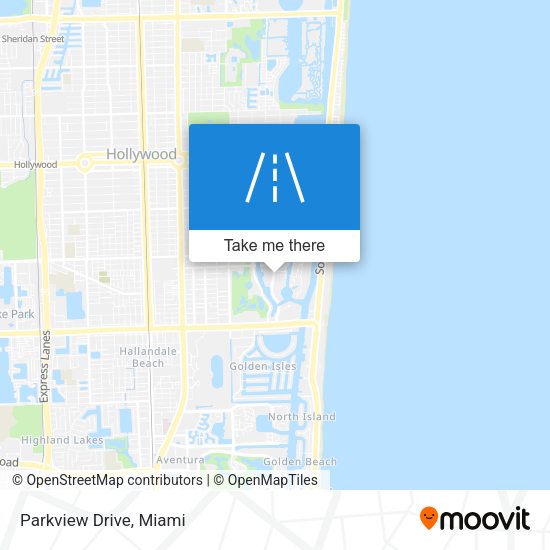 Mapa de Parkview Drive