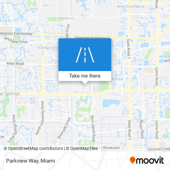 Parkview Way map