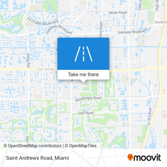 Mapa de Saint Andrews Road