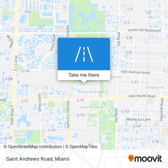Mapa de Saint Andrews Road